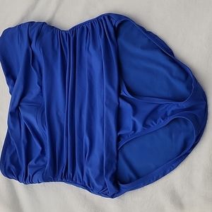 LAUREN RALPH LAUREN Size 16W 1 Piece Royal Blue